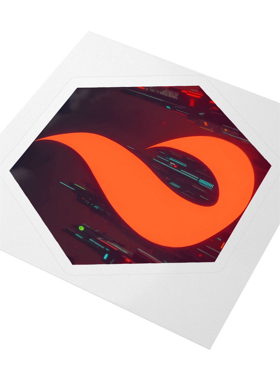 "Dystopian Burn" Sticker product image (7)