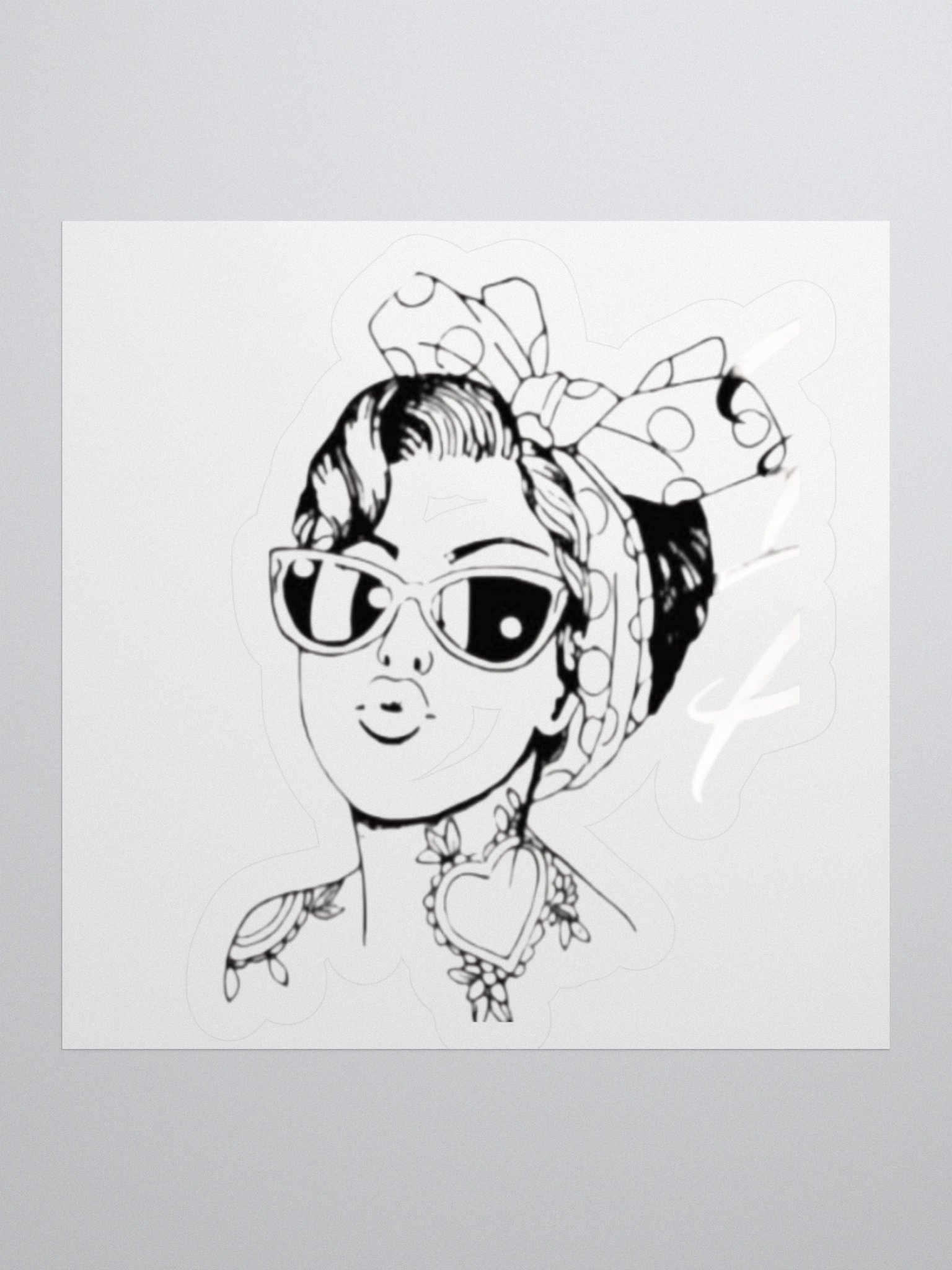 Pin-Up Girl Sticker product image (3)