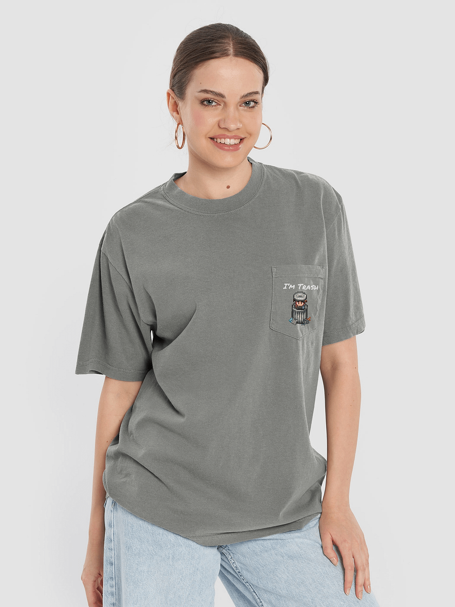 I'm Trash Pocket Tee product image (4)