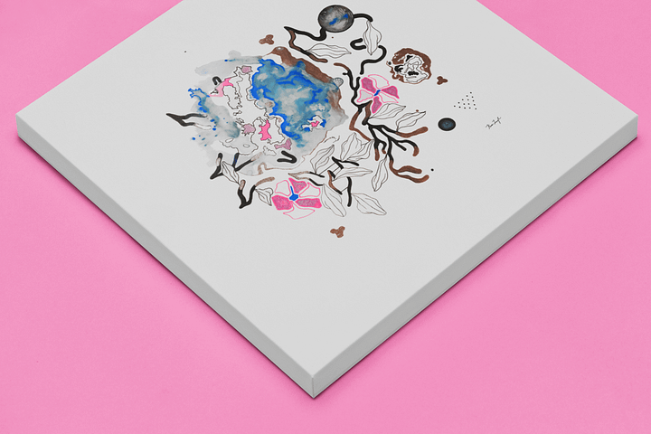 There Are No Winners In The Game Canvas Print by Kira Leigh product image (2)