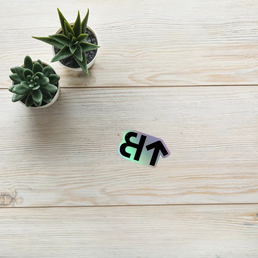 Buffalo Trees Logo Holographic Stickers product image (10)