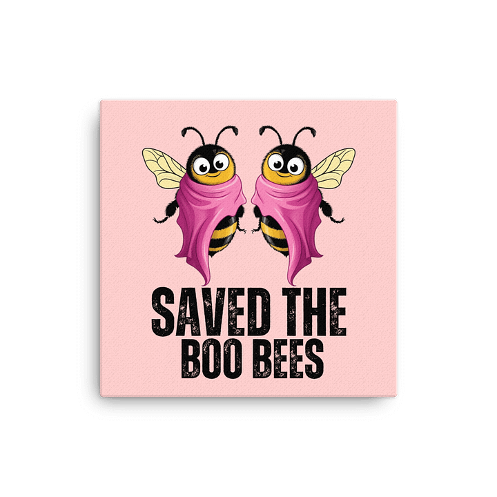 save the boo bees canvas product image (1)