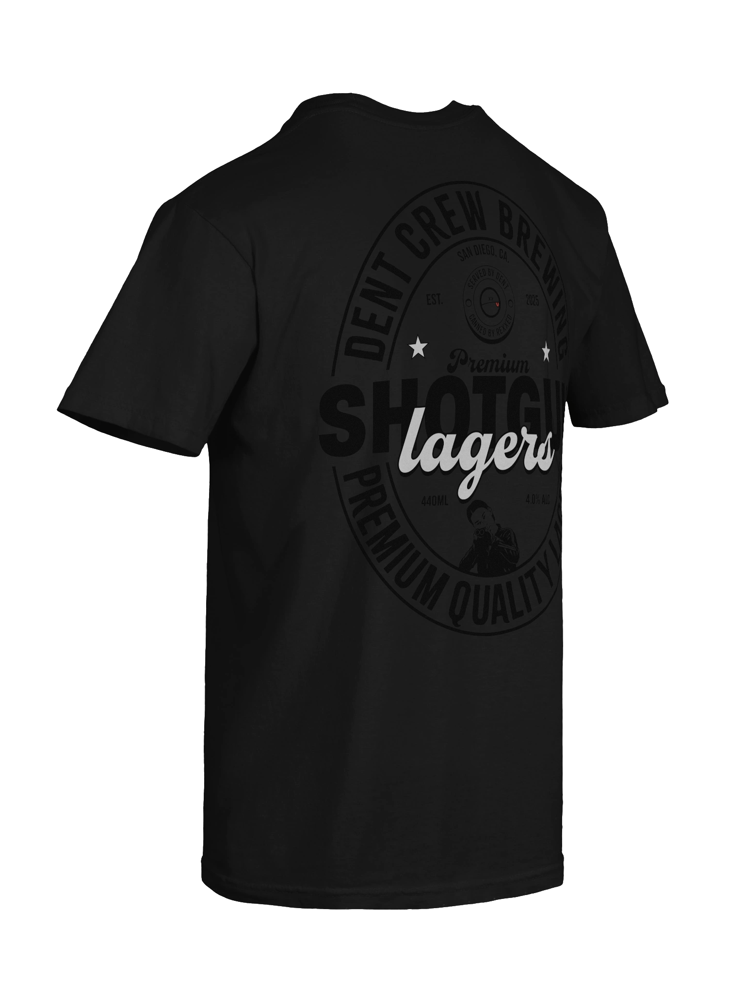 Shotgun Lagers served by DENT T-Shirt - Limited Edition Colourway product image (10)