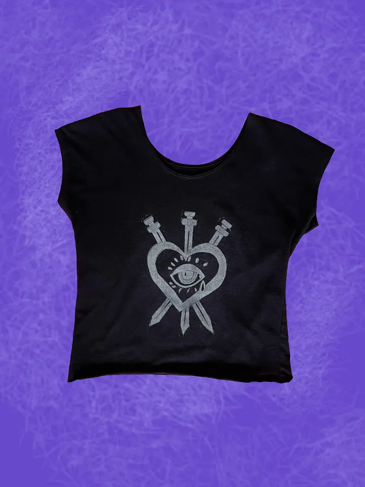 3 of Swords crop top size S/M product image (1)