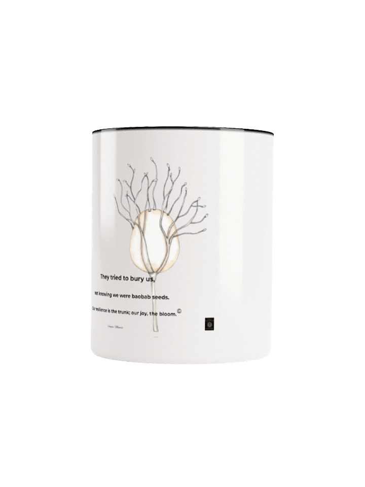 Baobab Tree Inspiration Mug - Resilience & Joy Quote Gift product image (1)