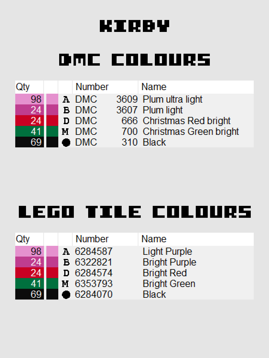 Kirby Pixel Art product image (4)