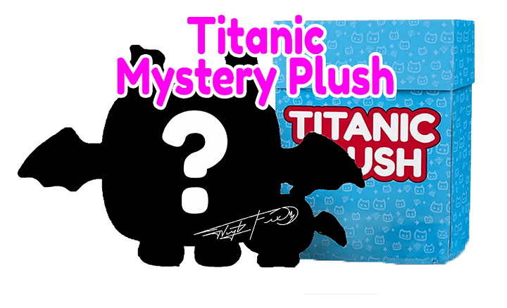 SIGNED Mystery Titanic Pet Sim Plush product image (1)