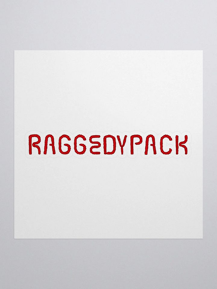 Raggedy Pack Horizontal Sticker product image (1)