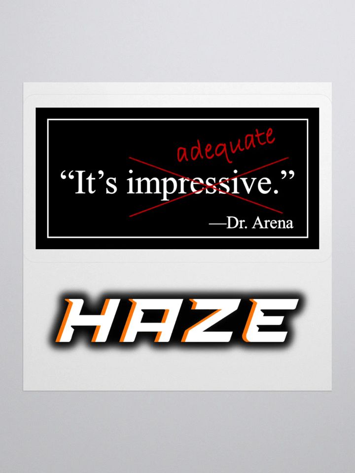 Adequate Sticker product image (1)