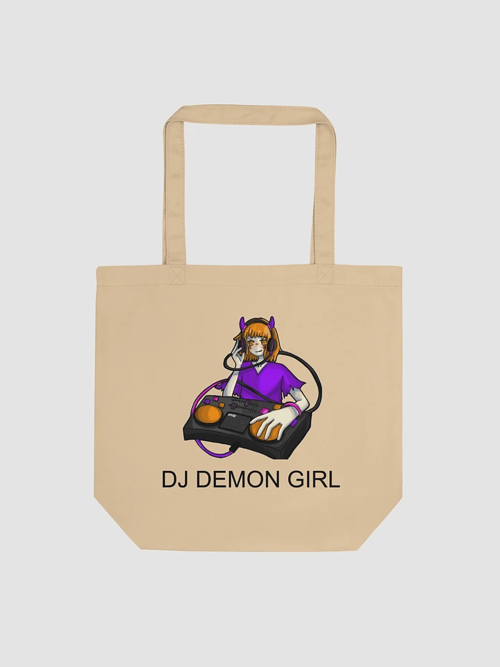 DJ Demon Girl Eco Tote Bag product image (1)