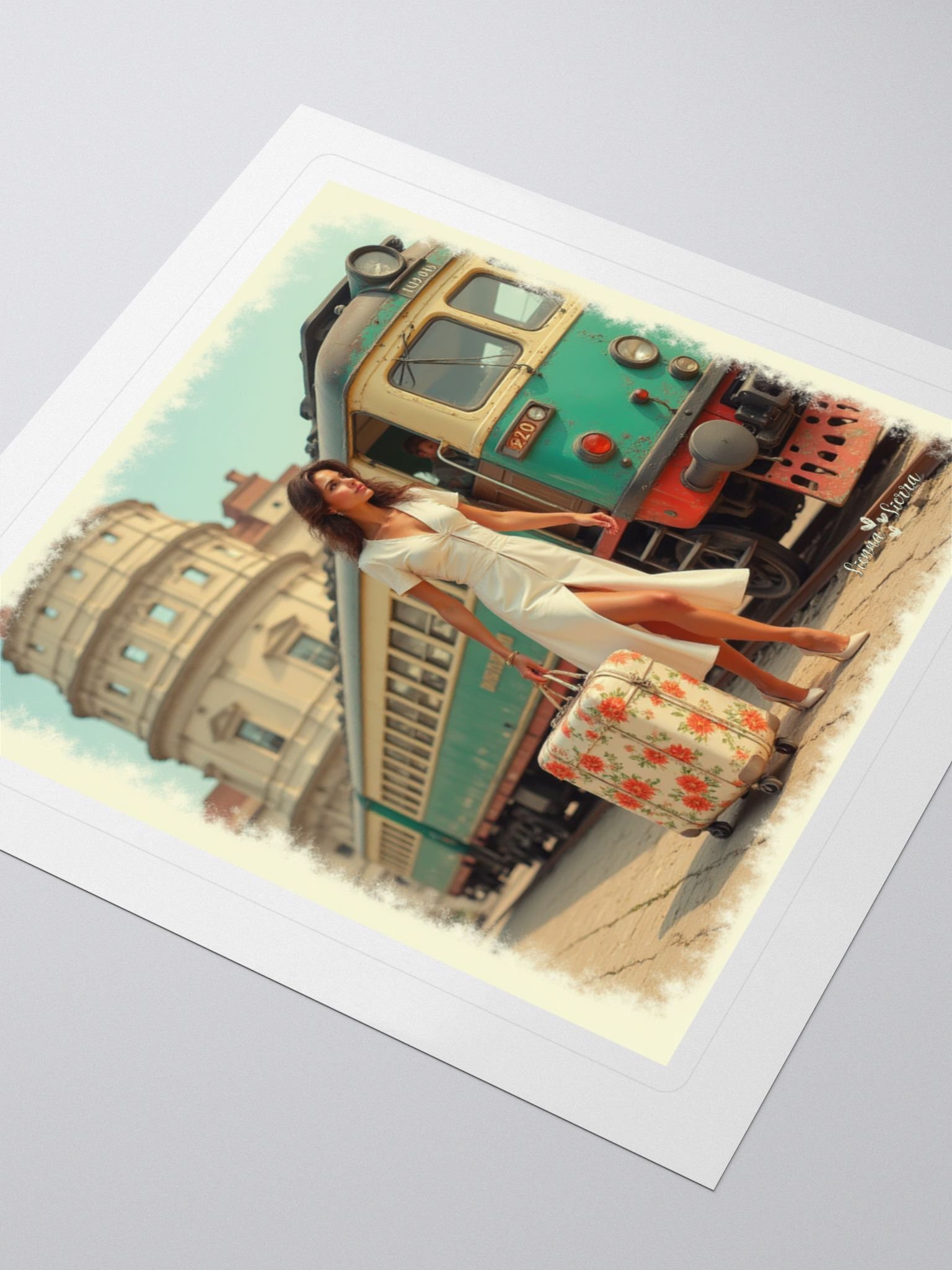 Retro Train Journey Stickers - Elegant Escape product image (3)