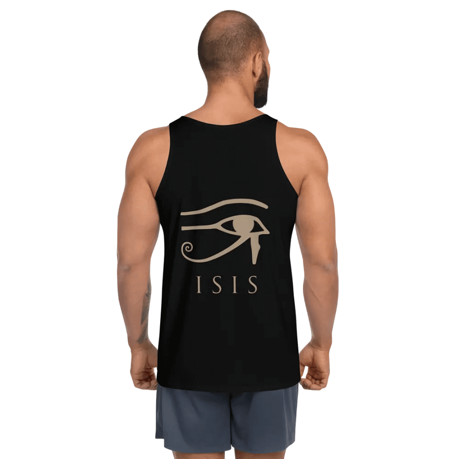 Isis Black All-Over Tank Top product image (4)