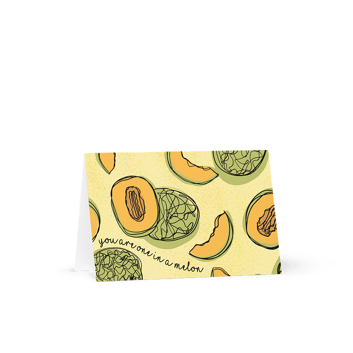 One in a Melon Greeting Card product image (1)