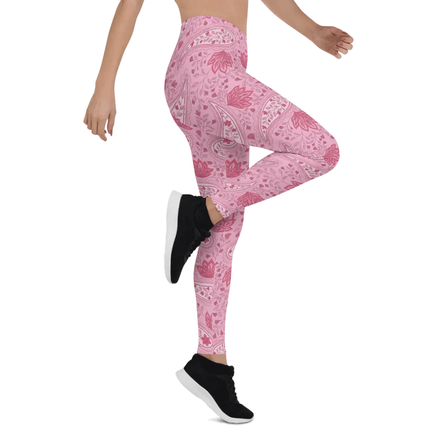 Rosewater Paisley | Leggings product image (7)