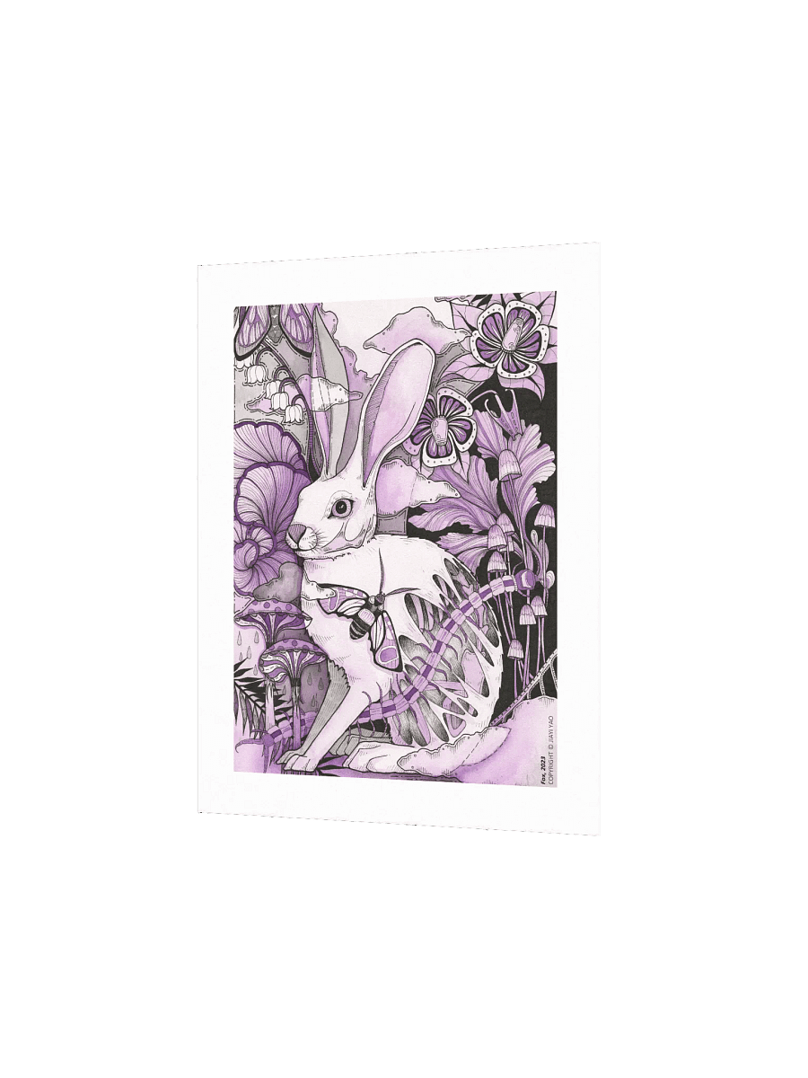 Wild Rabbit - Original Art Print product image (3)
