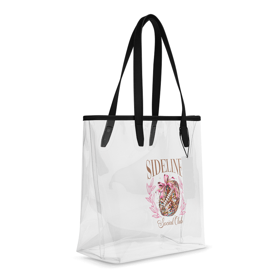'Sideline Social Club' Clear Tote Bag product image (6)
