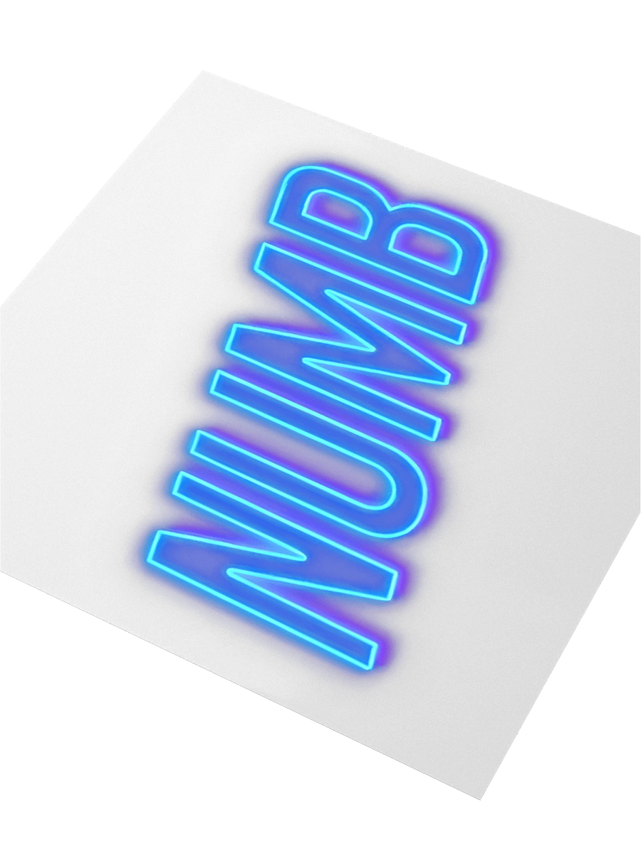 Bleed Neon (Numb) Stickers product image (9)