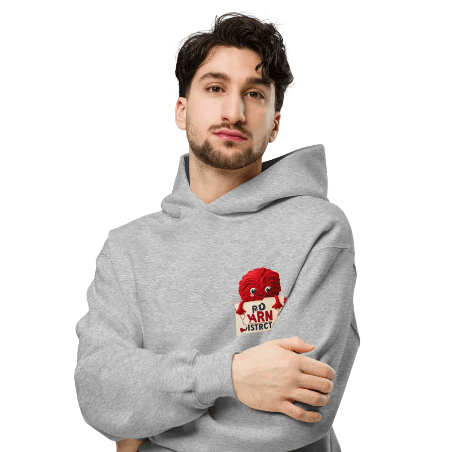 Red Yarn District/Raid Oversized Hoodie product image (33)