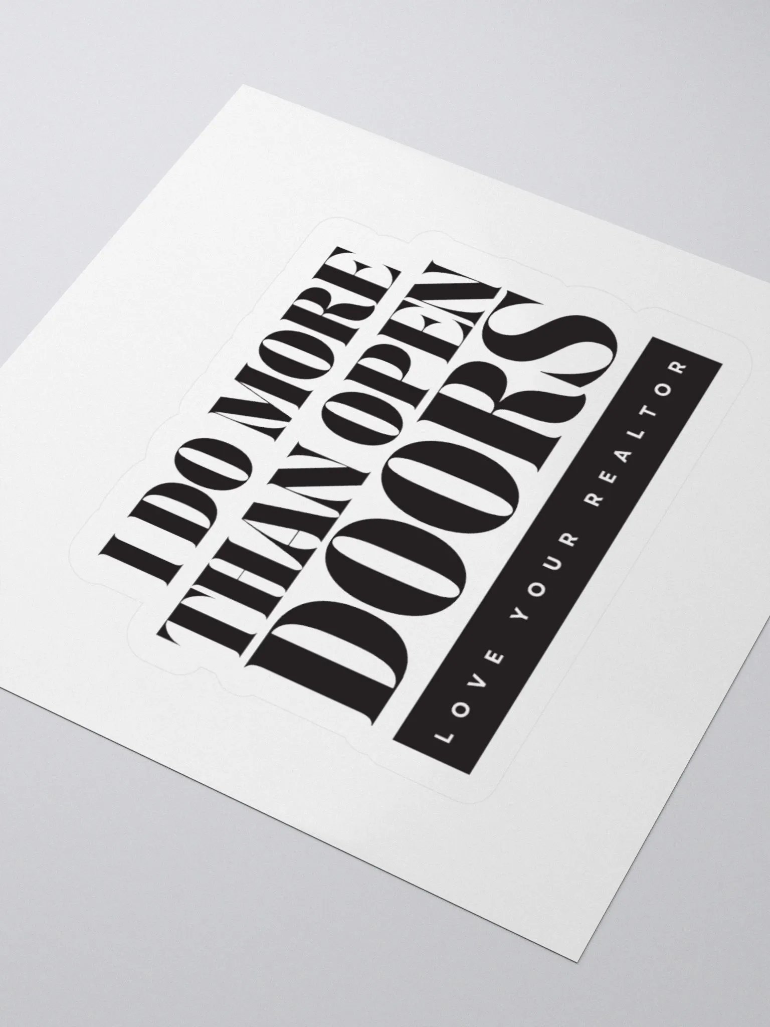 I DO MORE - Kiss Cut Stickers product image (9)