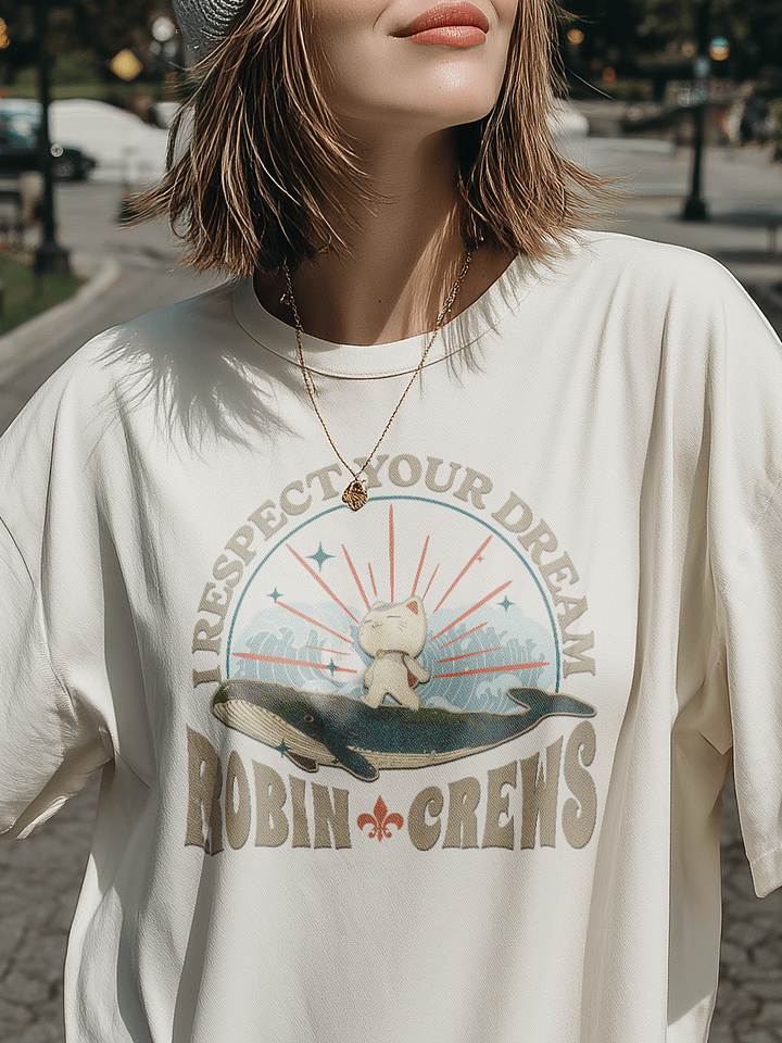 I Respect Your Dream Whale Cat T Shirt product image (1)