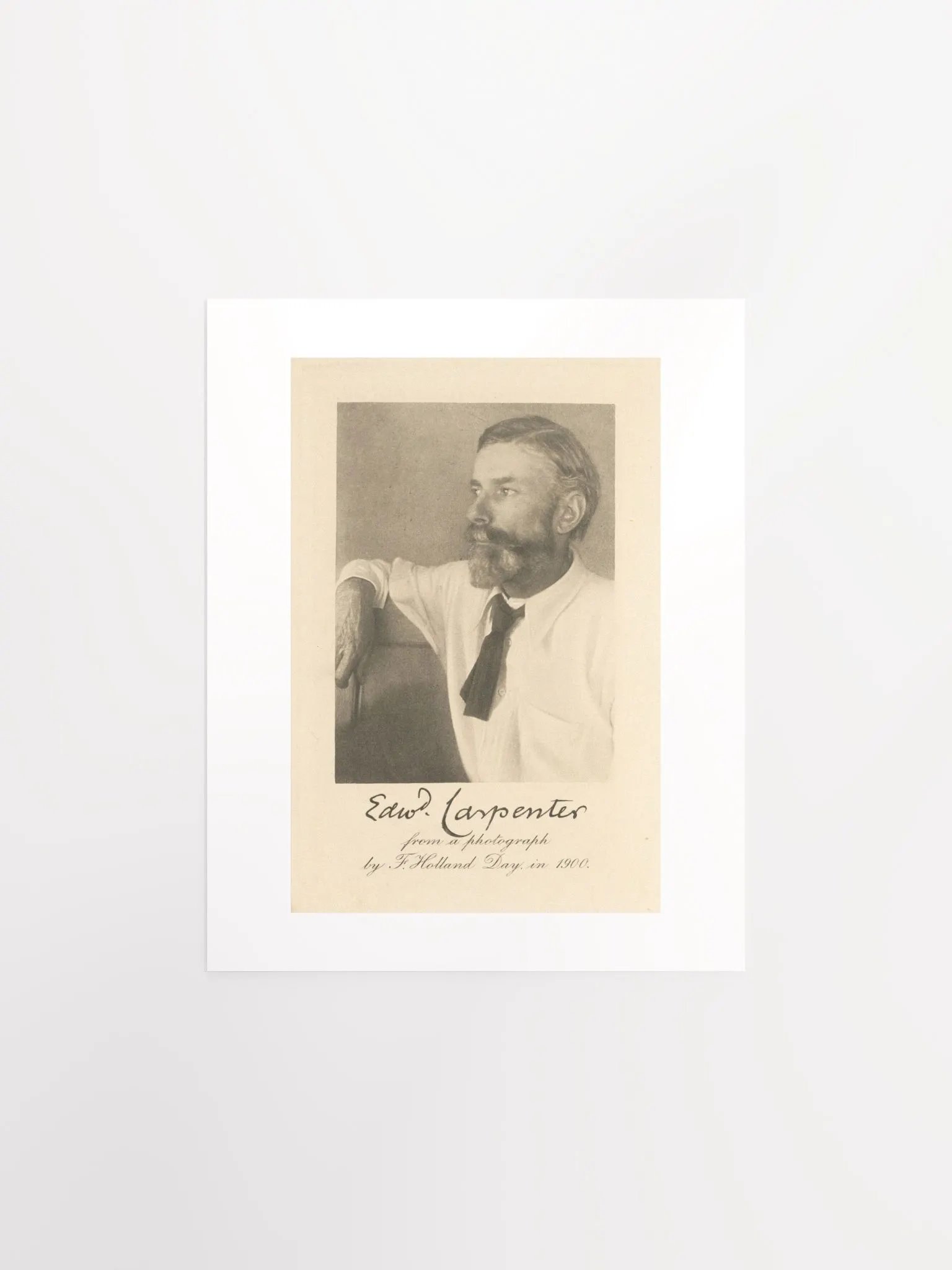 Edward Carpenter by F. Holland Day (1900) - Print product image (1)