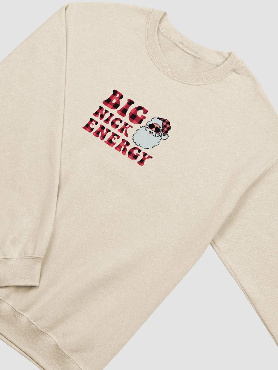 Big Nick Energy Christmas Santa Front Print Unisex Crewneck Sweatshirt product image (16)