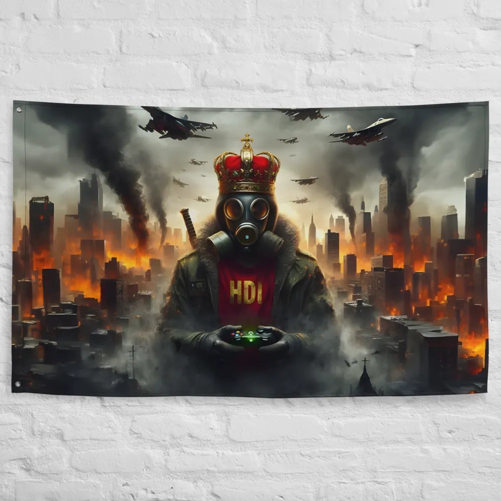 HDI Burning City Flag product image (10)
