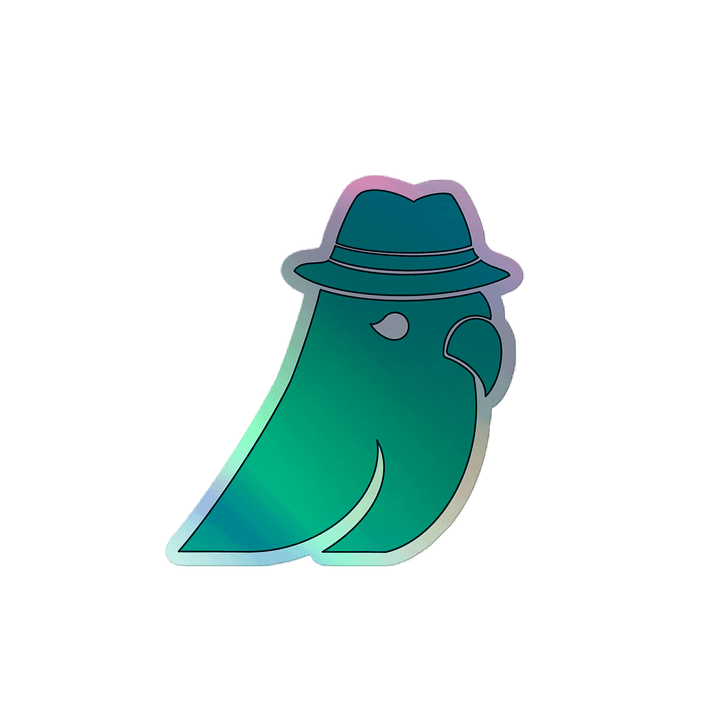 Logo Holographic Sticker product image (2)