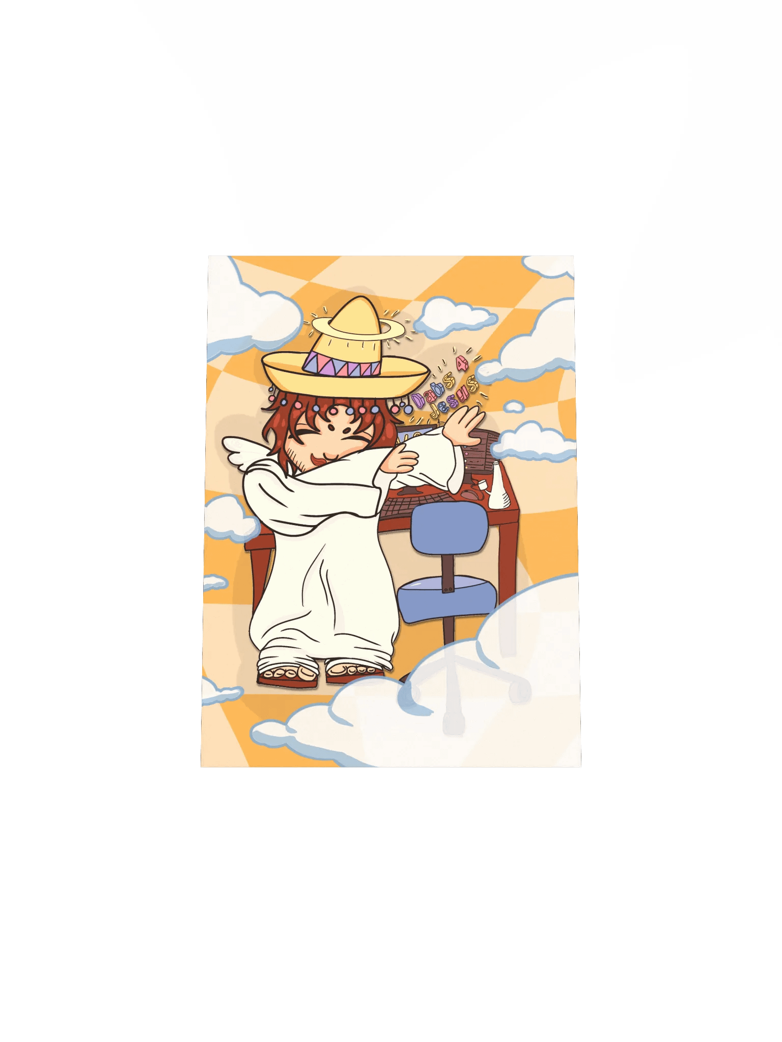 Jésus Dabbing Poster product image (47)