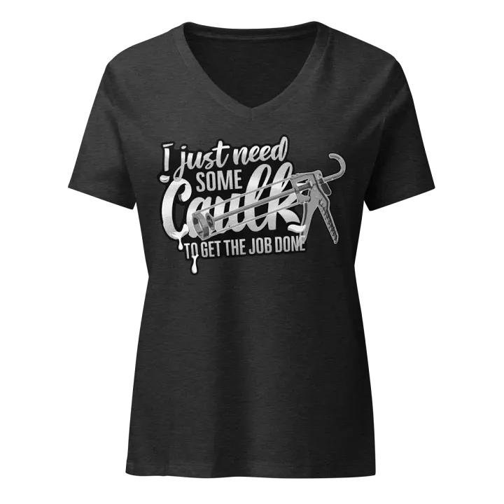 Calk innuendo Women's V-neck Tee product image (3)
