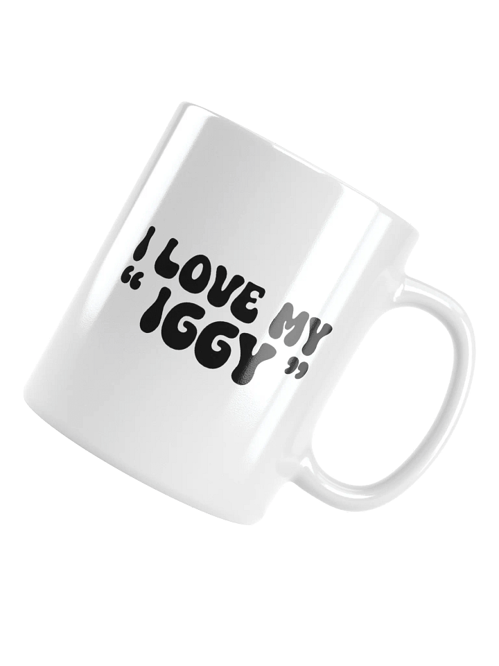 I Love My "Iggy" Retro Chic Small Ceramic Mug For Iggy Lovers product image (1)