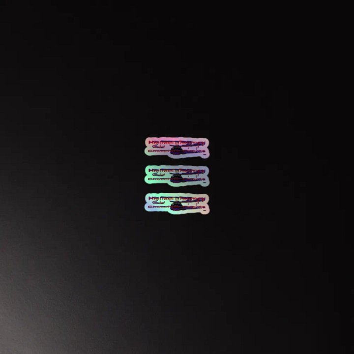 Michael Toomey As Chocolate Charlie 00 - Kiss-Cut Holographic Sticker Sheet product image (2)