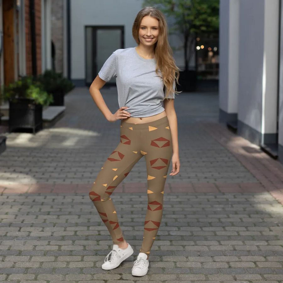 Geometric Fusion All-Over Leggings product image (7)