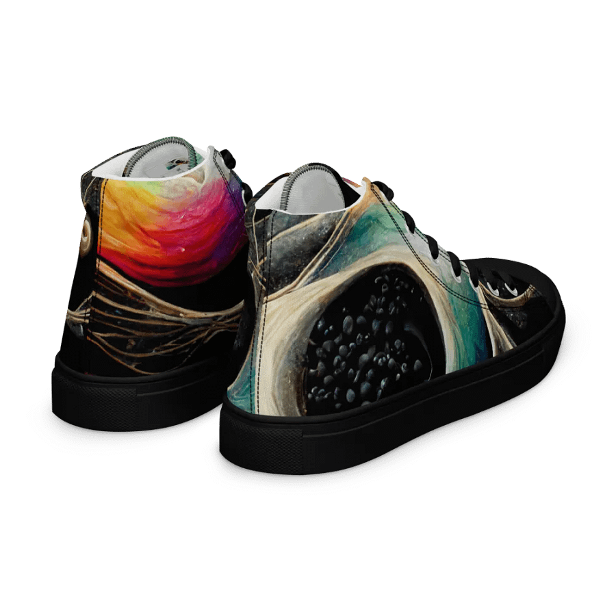 Retro Chic: Handmade Women's High Tops product image (7)