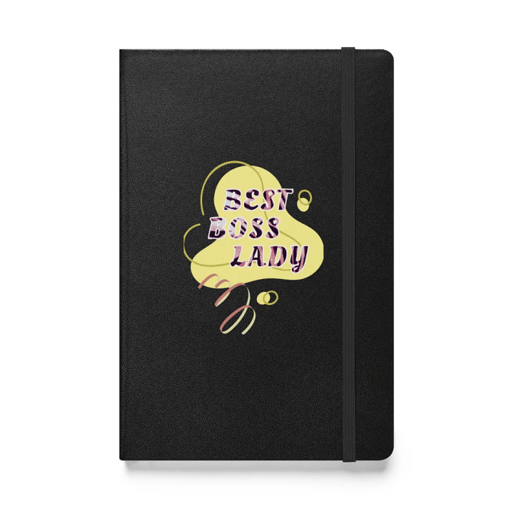 Boss Lady Vibes Hardcover Notebook product image (1)