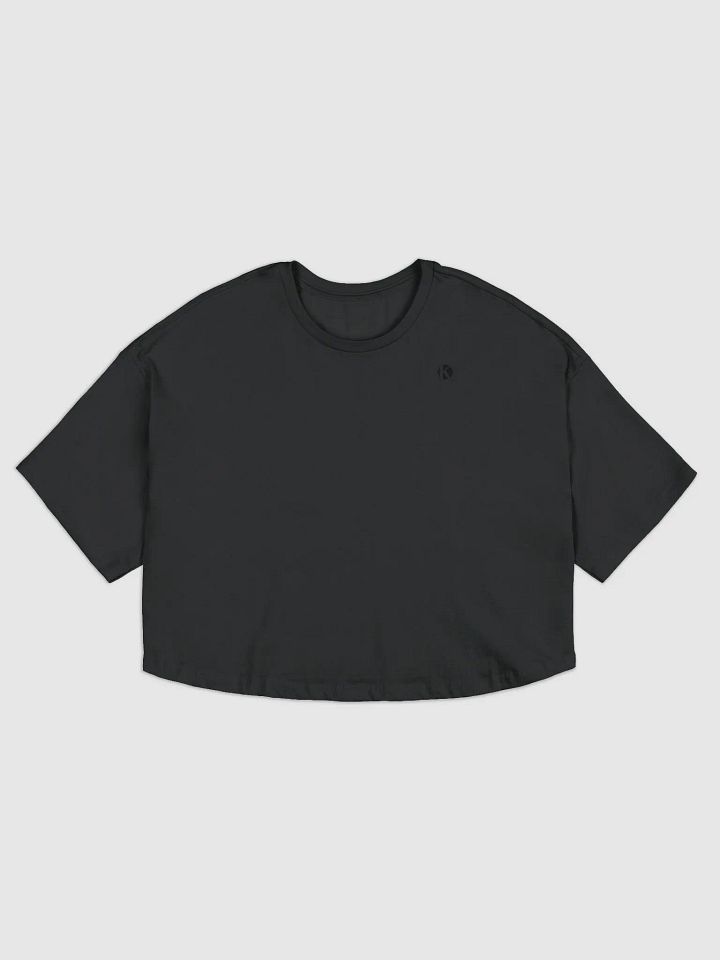 Loose Drop Shoulder Crop Top product image (1)