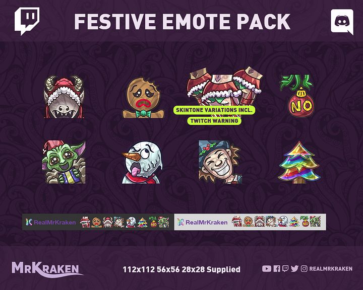 Christmas 2020 Emotes product image (1)