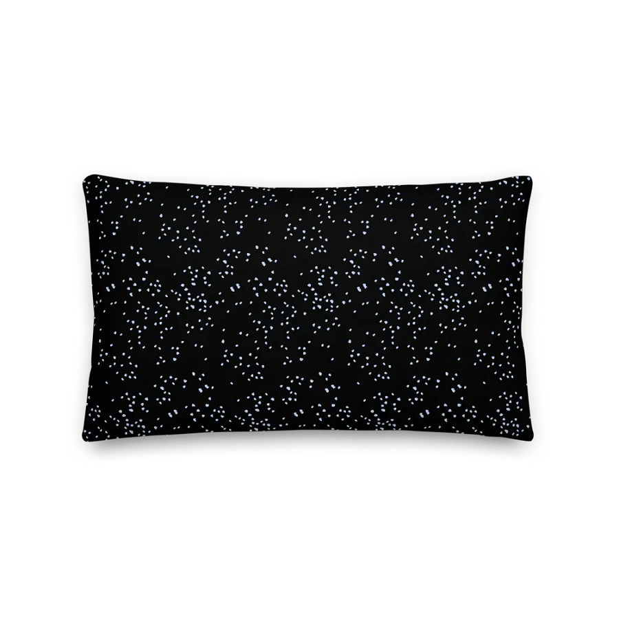 Pisces, 2 Fish 0 Focus Total Pisces , Black Pillow product image (5)