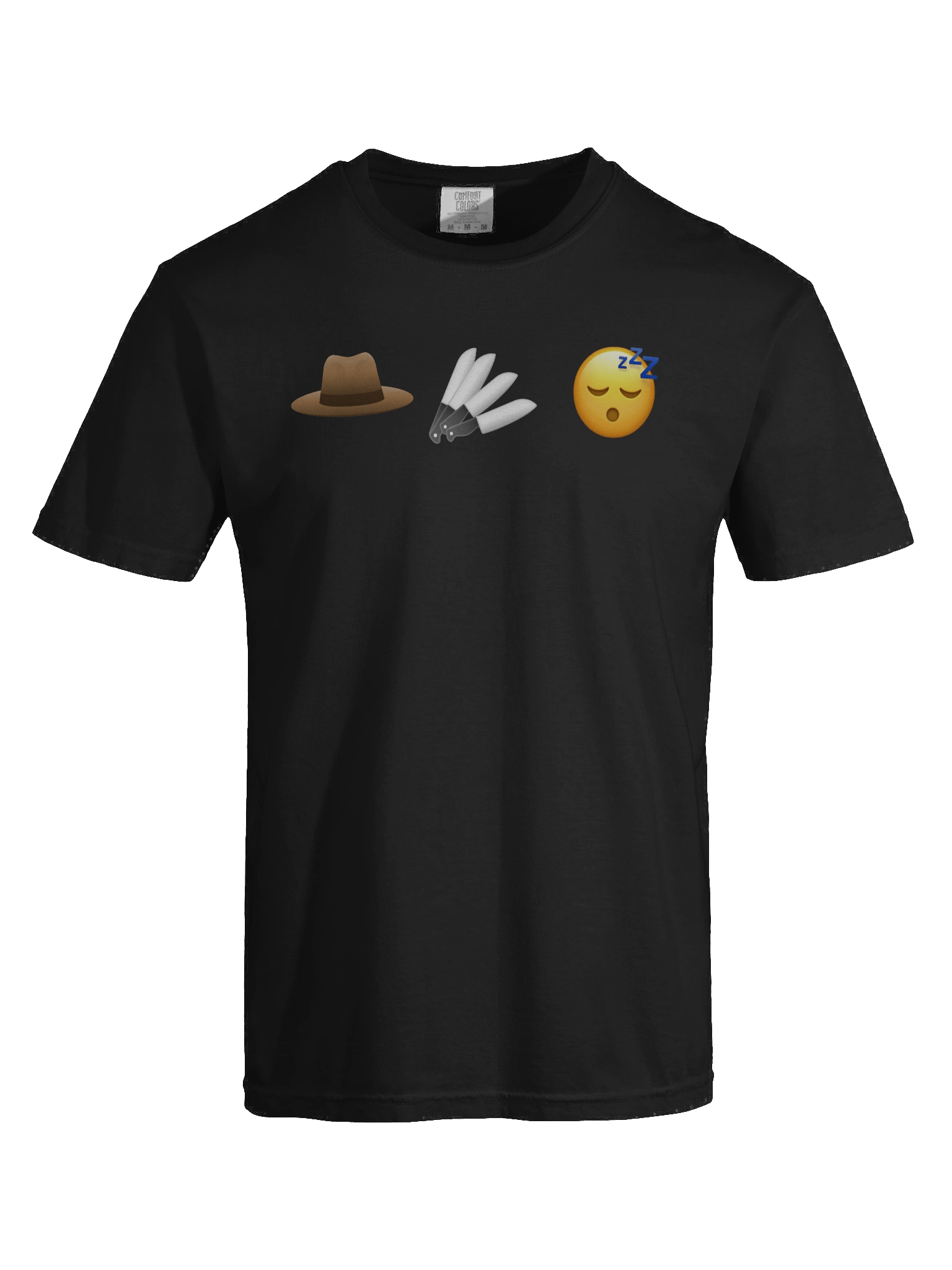 Scarymoji Stabby Sleep Tee product image (7)