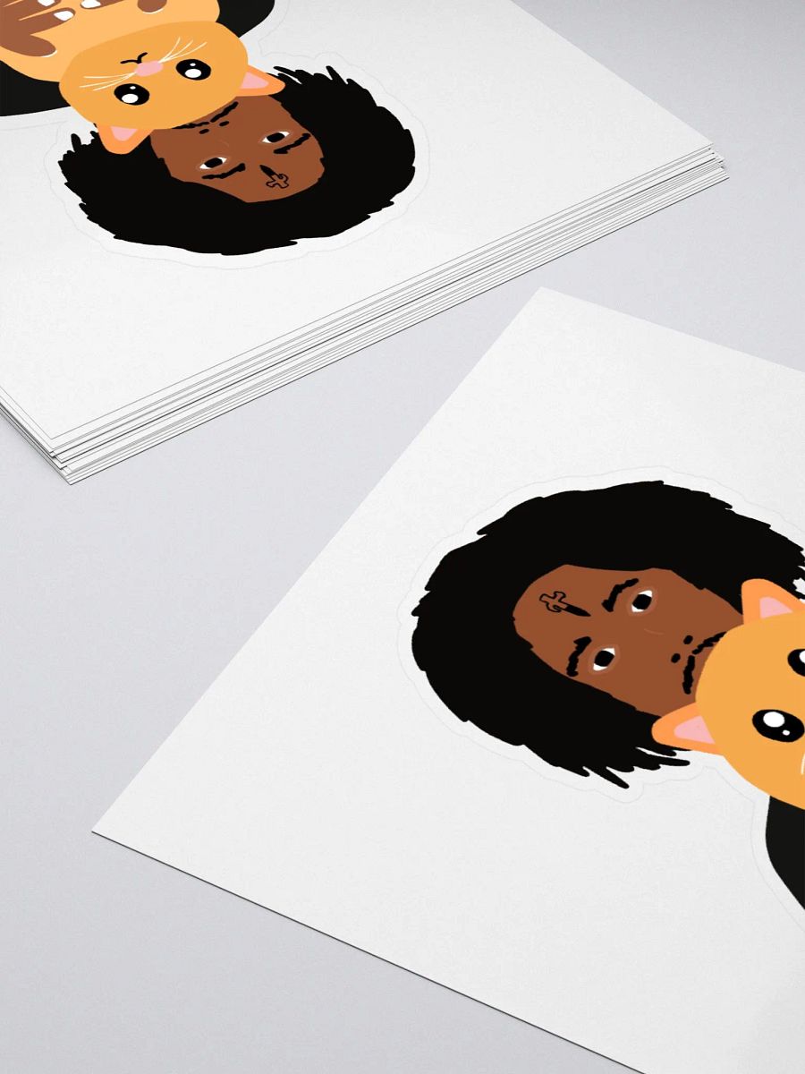 The Cat with the MAC - Sticker product image (4)
