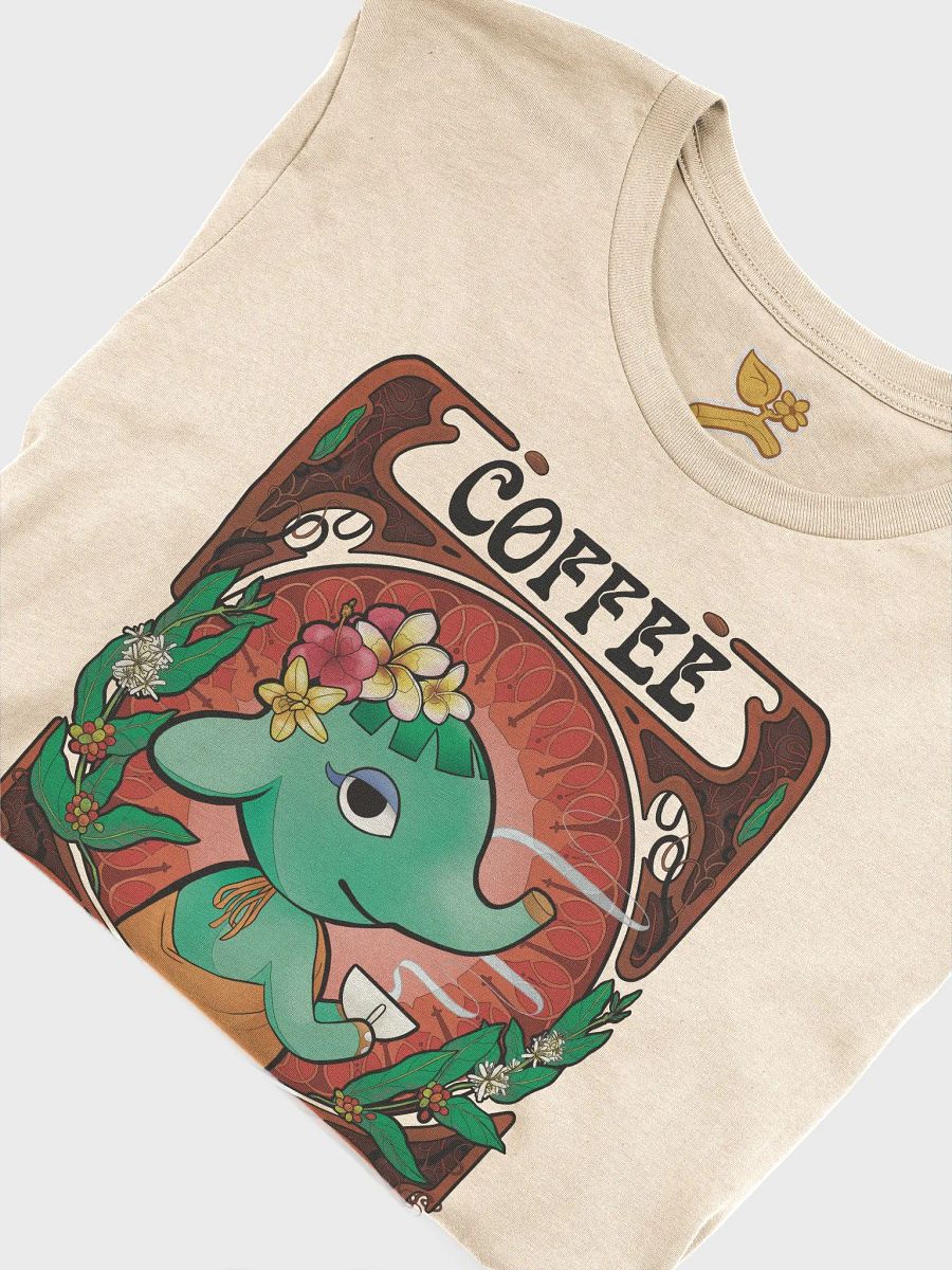 Art Nouveau Coffee-Core Opal T-Shirt product image (4)