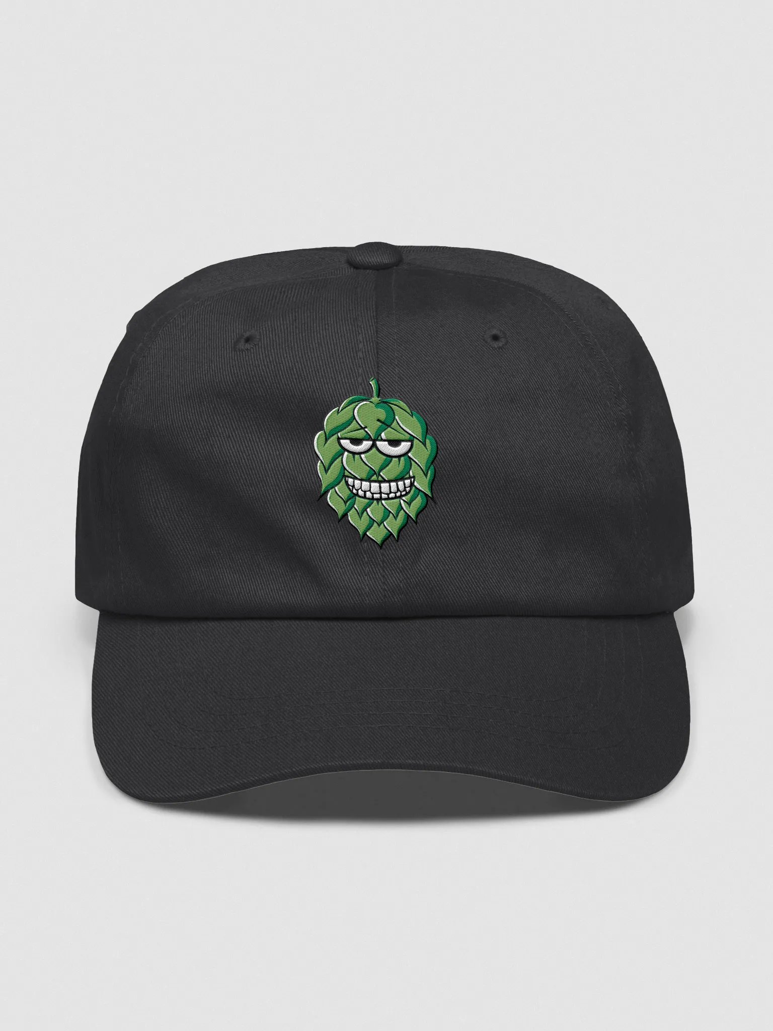 Green Greed Hop Cone Mischief Dad Hat product image (1)