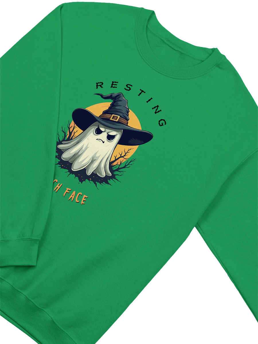 Resting Witch Face Ghost Sweatshirt product image (3)