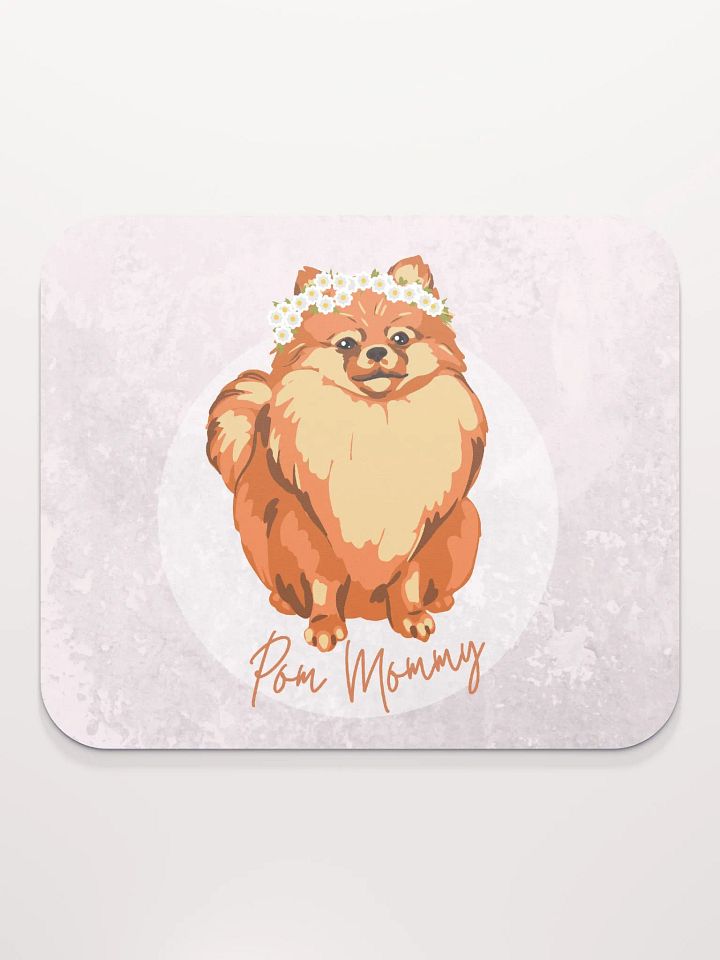 Pomeranian Mommy Mouse Pad product image (1)