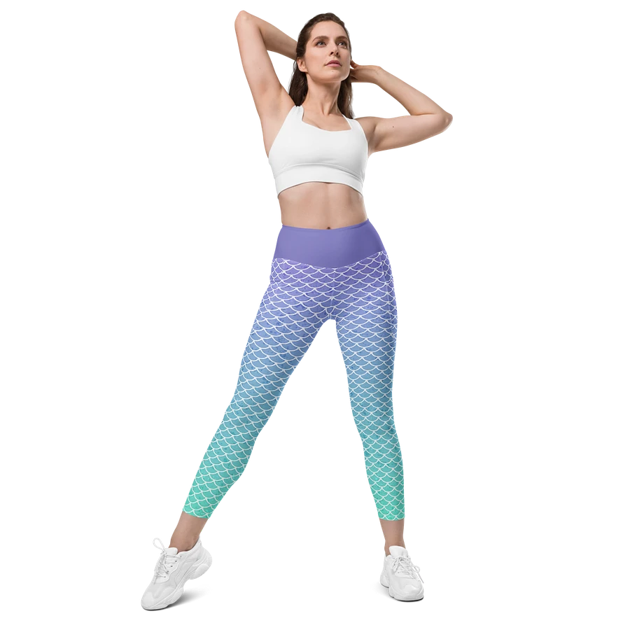 Gaming Mermaid Leggings with Pockets product image (1)