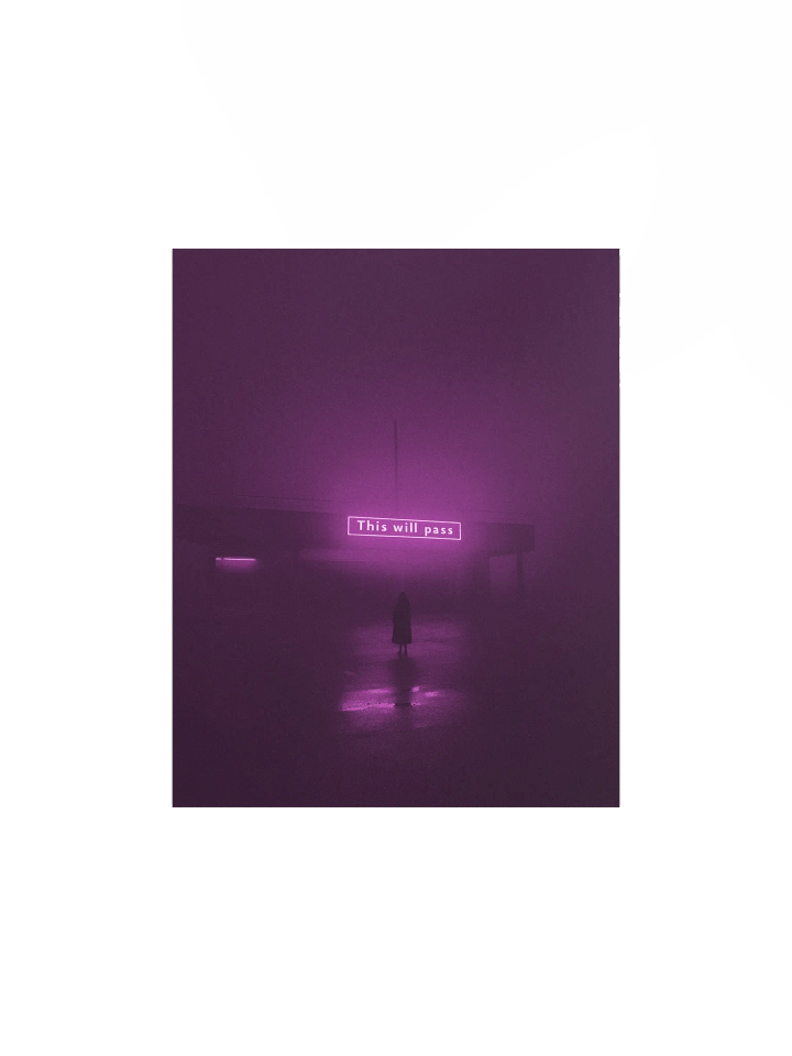 "This will pass" Matte Poster product image (4)