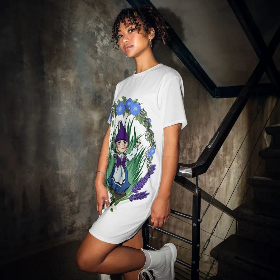 Cozy Garden Logo T-Shirt Dress product image (10)
