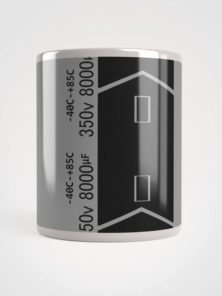 Capacitor Glossy Mug - GRAY product image (1)