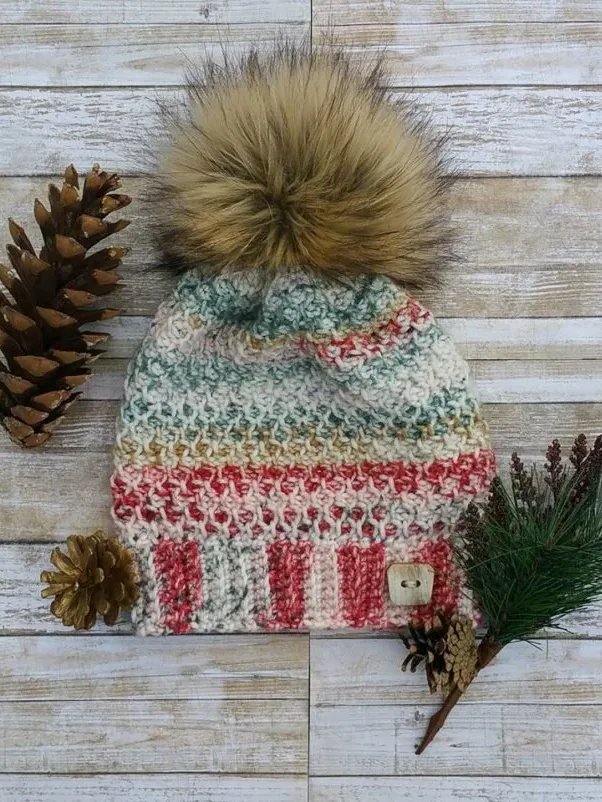Back in Brugge Slouchy Beanie Crochet Pattern product image (3)