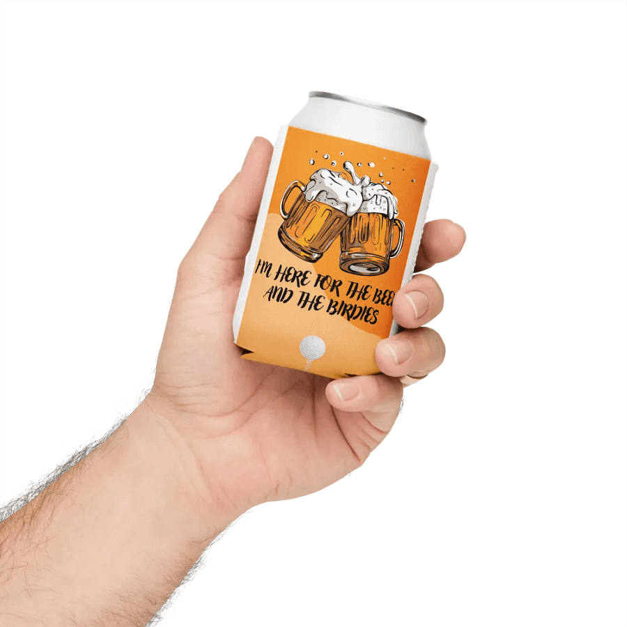 Beer & Birdies Can Cooler product image (5)